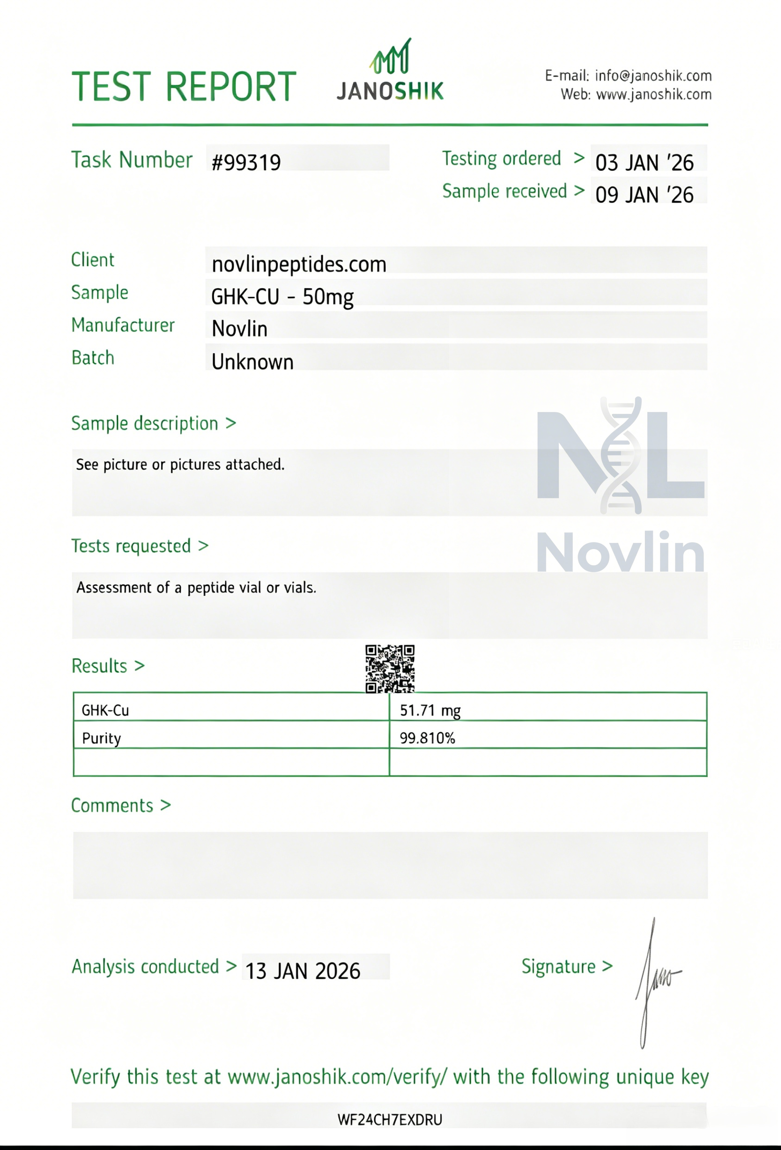 COA Certificate 12