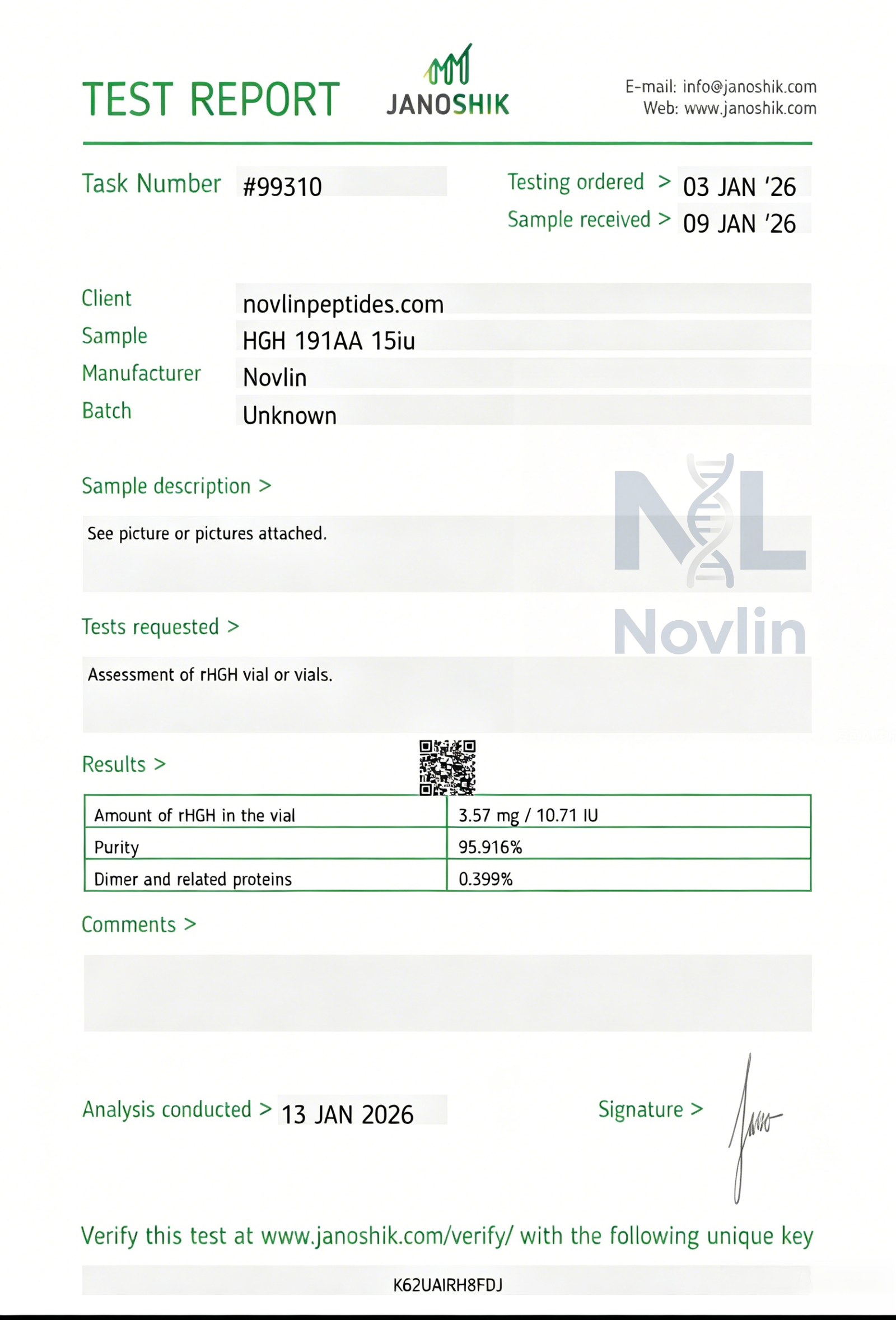 COA Certificate 13